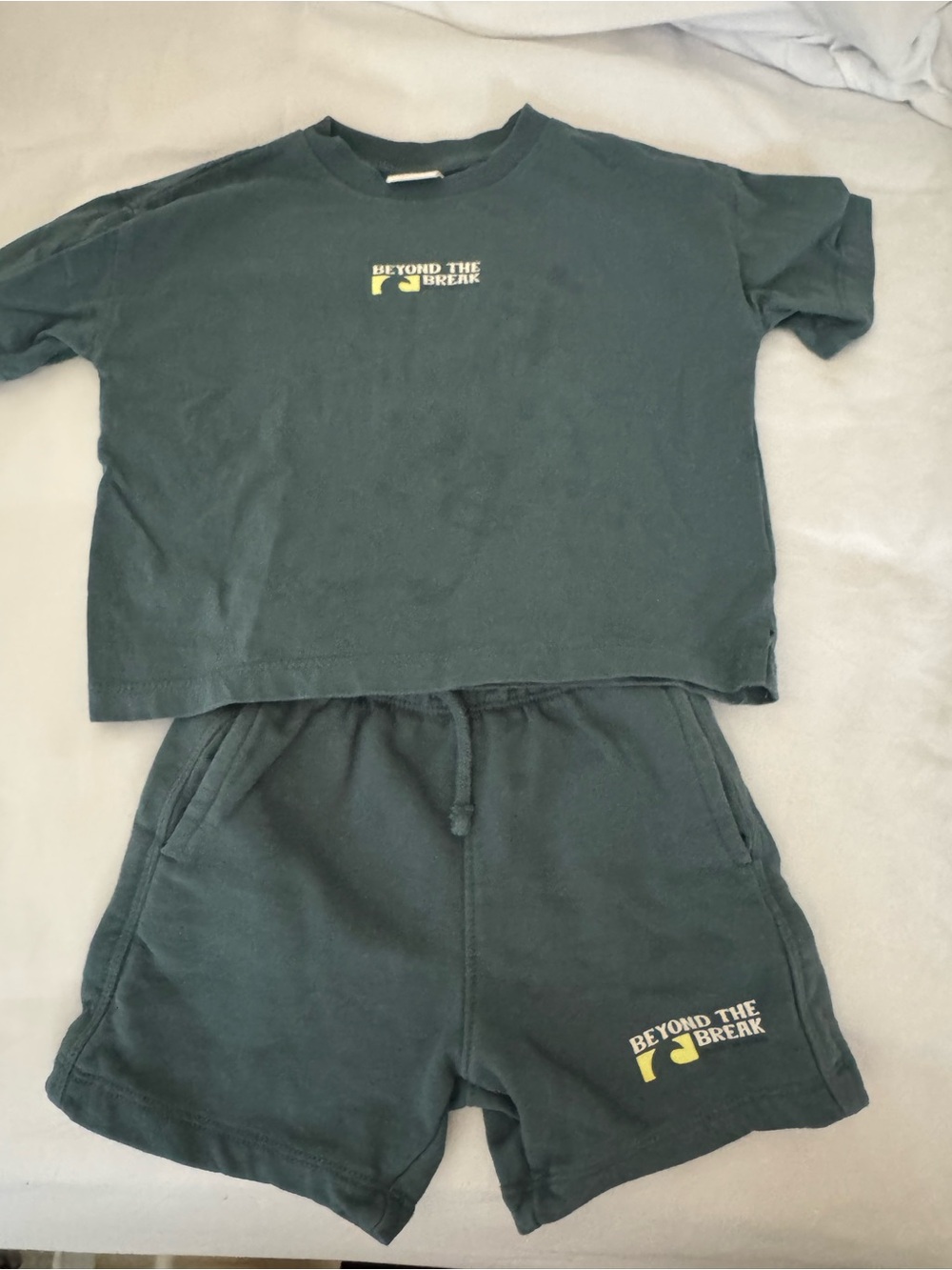 Zara Kids Dark Green "Beyond The Break" Set